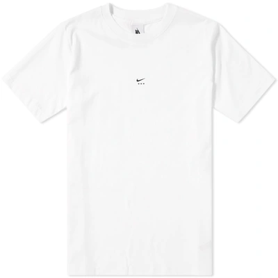 Pre-owned Nikelab X Mmw Men's Graphic T-shirt White