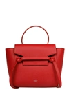 CELINE CÉLINE WOMEN'S RED LEATHER HANDBAG,189003ZVA27ED UNI