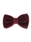 DOLCE E GABBANA DOLCE E GABBANA MEN'S BURGUNDY COTTON BOW TIE,GR053EFUVG7M5039 UNI