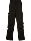 ADIDAS Y-3 YOHJI YAMAMOTO ADIDAS Y-3 YOHJI YAMAMOTO MEN'S BLACK POLYESTER trousers,GK4594 S