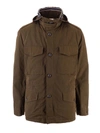 JACOB COHEN FIELD JACKET IN MILITARY GREEN