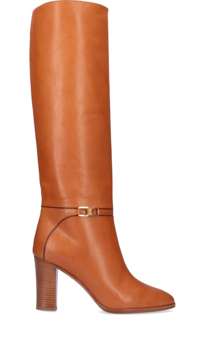 Celine Céline Women's Brown Leather Boots