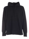 ADIDAS Y-3 YOHJI YAMAMOTO ADIDAS Y-3 YOHJI YAMAMOTO MEN'S BLACK COTTON SWEATSHIRT,GK4347 XS