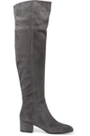 GIANVITO ROSSI 45 SUEDE OVER-THE-KNEE BOOTS