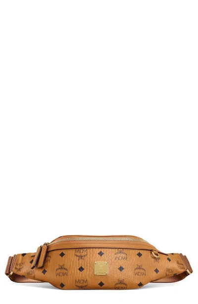 Mcm Visetos Small Belt Bag In Co