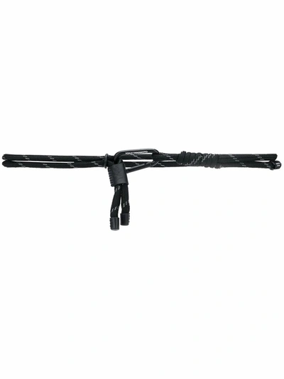 Adidas Y-3 Yohji Yamamoto Men's Black Polyester Belt