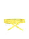 KI6? WHO ARE YOU? YELLOW LEATHER BELT