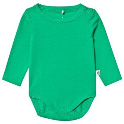 A Happy Brand Long Sleeve Baby Body Green