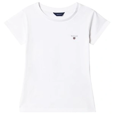 Gant Kids' Branded T-shirt White
