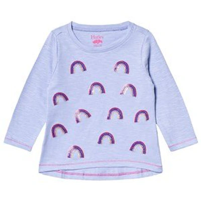 Hatley Kids' Purple Rainbow Party T-shirt