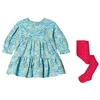 AGATHA RUIZ DE LA PRADA AGATHA RUIZ DE LA PRADA BLUE AQUAMARINE DRESS SET,1227W20