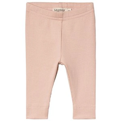 Marmar Copenhagen Kids' Rib Leggings Pink