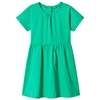 A HAPPY BRAND GREEN SHORT SLEEVE DRESS,20181103