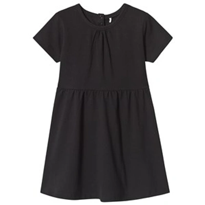 A Happy Brand Kids' Black Short Sleeve Dress