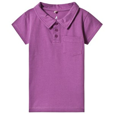 A Happy Brand Kids'  Purple Polo Shirt
