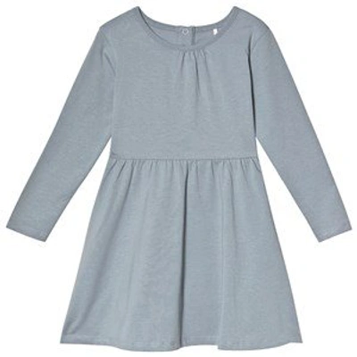 A Happy Brand Kids' Long Sleeve Dress Grey