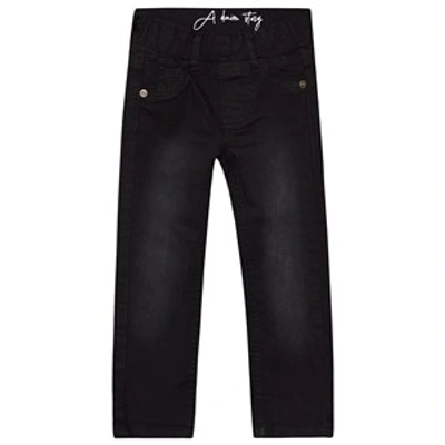 A Denim Story Kids' Treggings Black