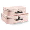 JOX JOX 2-PACK PINK TROLLEY CASE,5032A3Y33H001