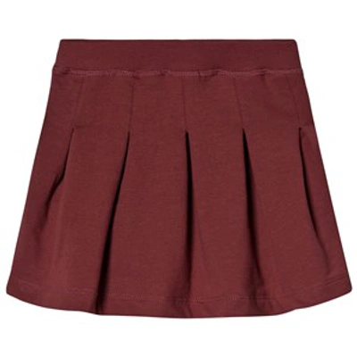 A Happy Brand Kids' Uniform Skirt Burgundy In Red