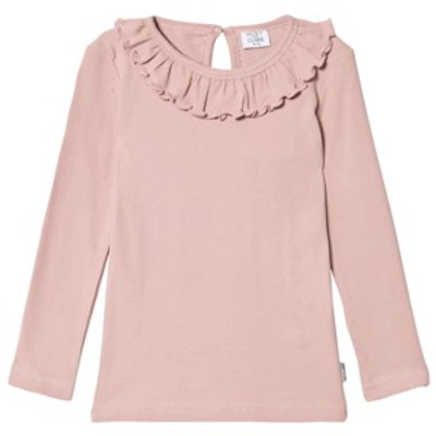 Hust&claire Babies'  Dusty Rose Adalina Top In Pink