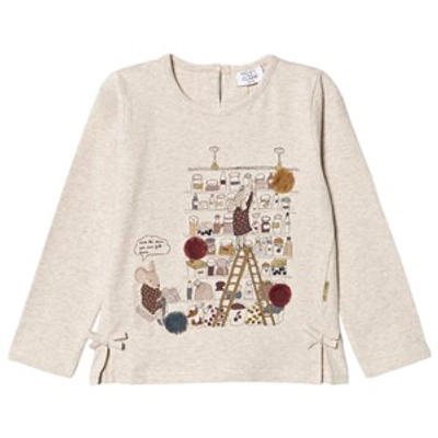 Hust&claire Babies'  Wheat Ailine T-shirt In Beige