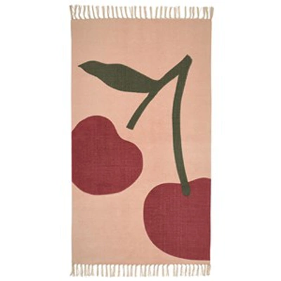 Jox Cherry Rug Pink In Red