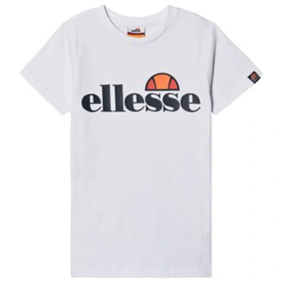 Ellesse White Classic Logo T-shirt