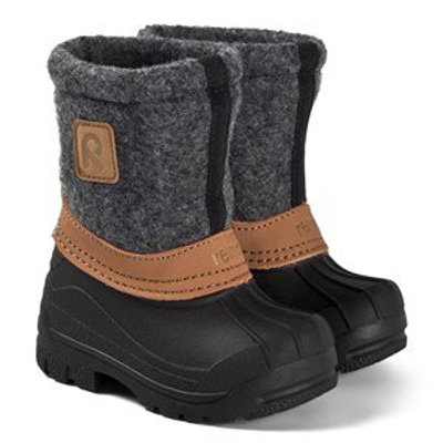 Reima Babies'  Black Jalan Winter Boots