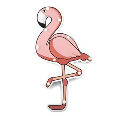 Jox Flamingo Led Lamp Pink In Multi