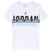 AIR JORDAN AIR JORDAN WHITE BRANDED T-SHIRT,95A066-001