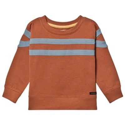 A Monday In Copenhagen Kids'  Sierra Leon Sweatshirt In Orange