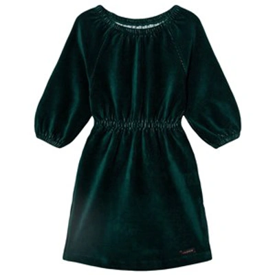 A Monday In Copenhagen Babies'  Forest Biome Dina Dress In Green