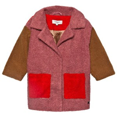 A Monday In Copenhagen Kids'  Dusty Cedar Vienna Jacket In Brown