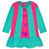 AGATHA RUIZ DE LA PRADA AGATHA RUIZ DE LA PRADA GREEN SEQUIN HEARTS DRESS,7VE3383