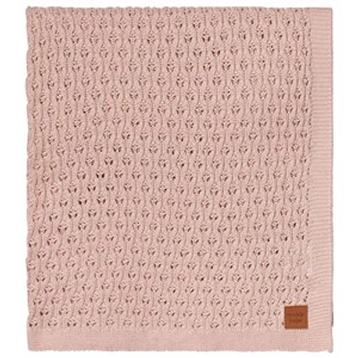Buddy & Hope Knitted Blanket Pink