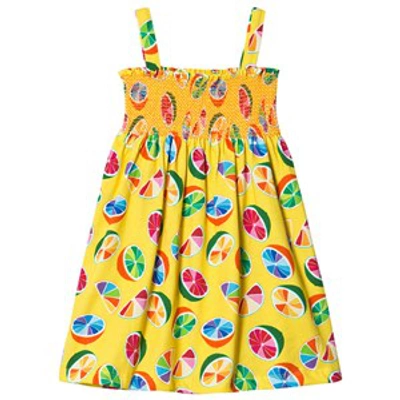 Agatha Ruiz De La Prada Kids' Yellow Tutti Frutti Dress
