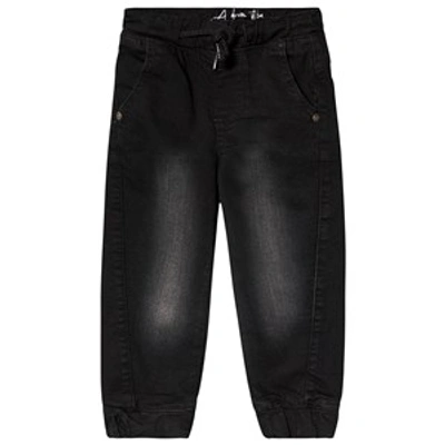 A Denim Story Kids'  Black Joggers