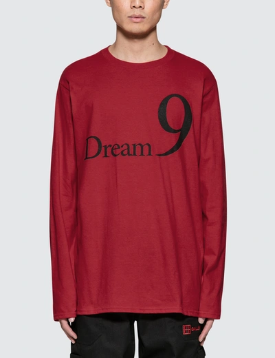 Gallery 909 Dream 9 L/s T-shirt In Red