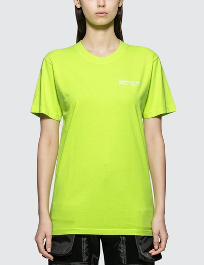 Alch Logo T-shirt In Yellow