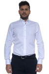 Càrrel Long-sleeved Cotton Shirt In White
