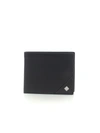 Gant Wallet Black Leather Man In Black