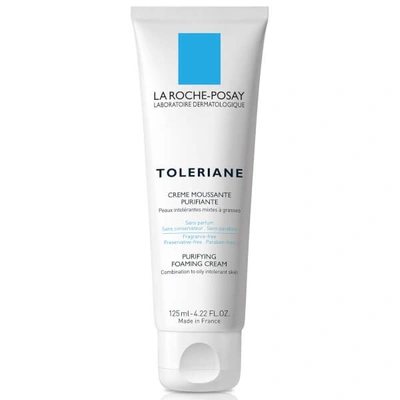 La Roche-posay Toleriane Purifying Foaming Cream Facial Cleanser For Sensitive Skin With Glycerin, 4.22 Fl. Oz.