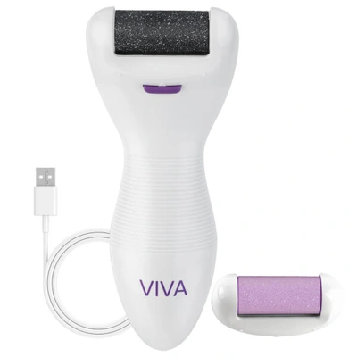 Spa Sciences Viva Advanced Pedicure Foot Smoothing System White