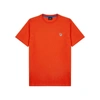 PS BY PAUL SMITH RED COTTON T-SHIRT,3305125