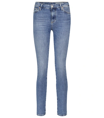 Ag Womens 18 Years Creekside Alexxis Straight Cropped High-rise Jeans 27
