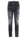 DSQUARED2 DSQUARED2 COOL GIRL DISTRESSED CROPPED JEANS
