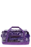 Patagonia Black Hole Water Repellent 40-liter Duffle Bag In Home Planet Piton Purple-hppp