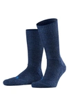 Falke Men's Walkie Light Sport Spirit Wool-blend Socks In Jeans