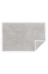 Matouk Enzo Cotton Bathtub Mat In Pearl/ White