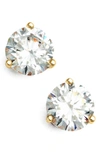 NORDSTROM CUBIC ZIRCONIA STUD EARRINGS,963113-200V